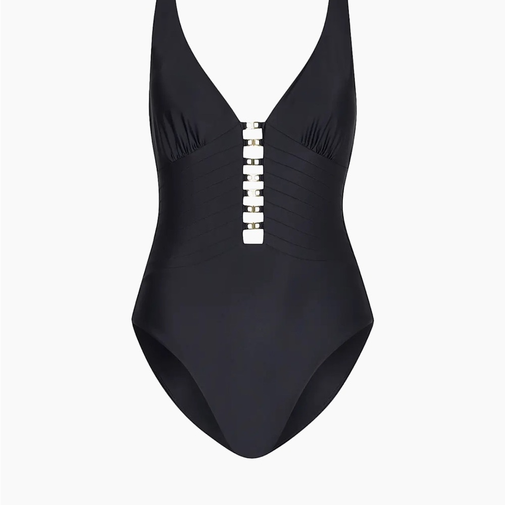 Milly Embellished One-Piece Swimsuit